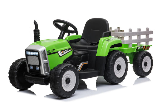Tracteur électrique pour enfants avec remorque 12V