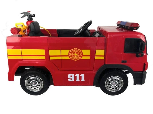 Voiture électrique enfants Pompiers XL 12V