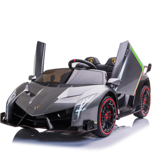 Lamborghini Veneno 12V Voiture électrique enfant 2 places